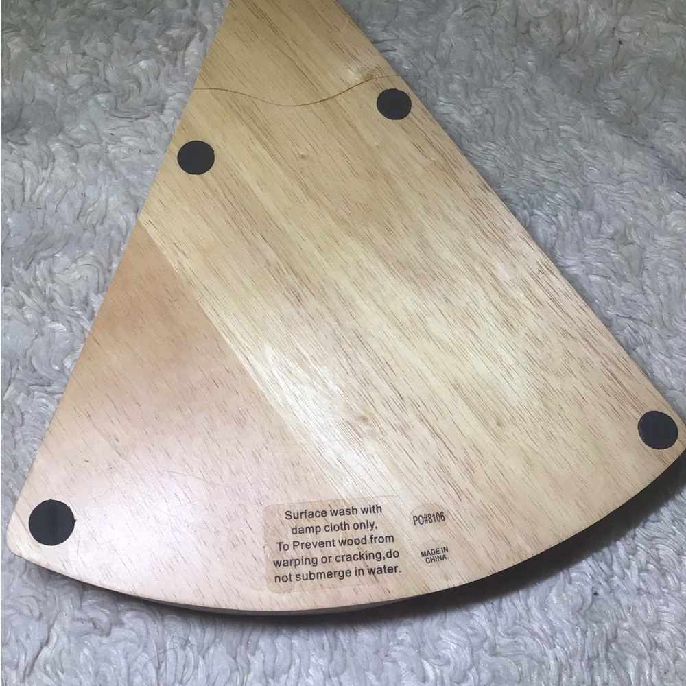 Legacy wood cheese board cutting set Swiss wedge cheeseboard set charcuterie - Picture 6 of 7